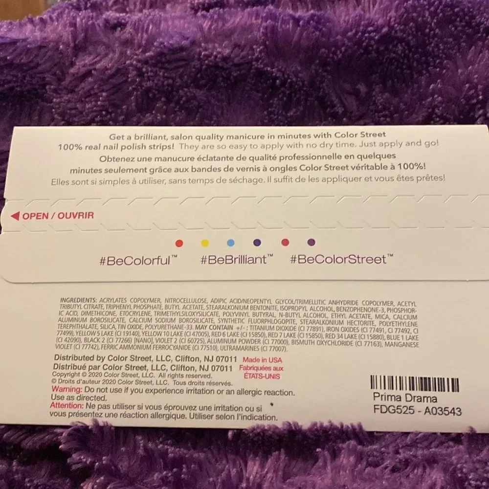 Color Street Real Nail Strips - Picture 3 of 3